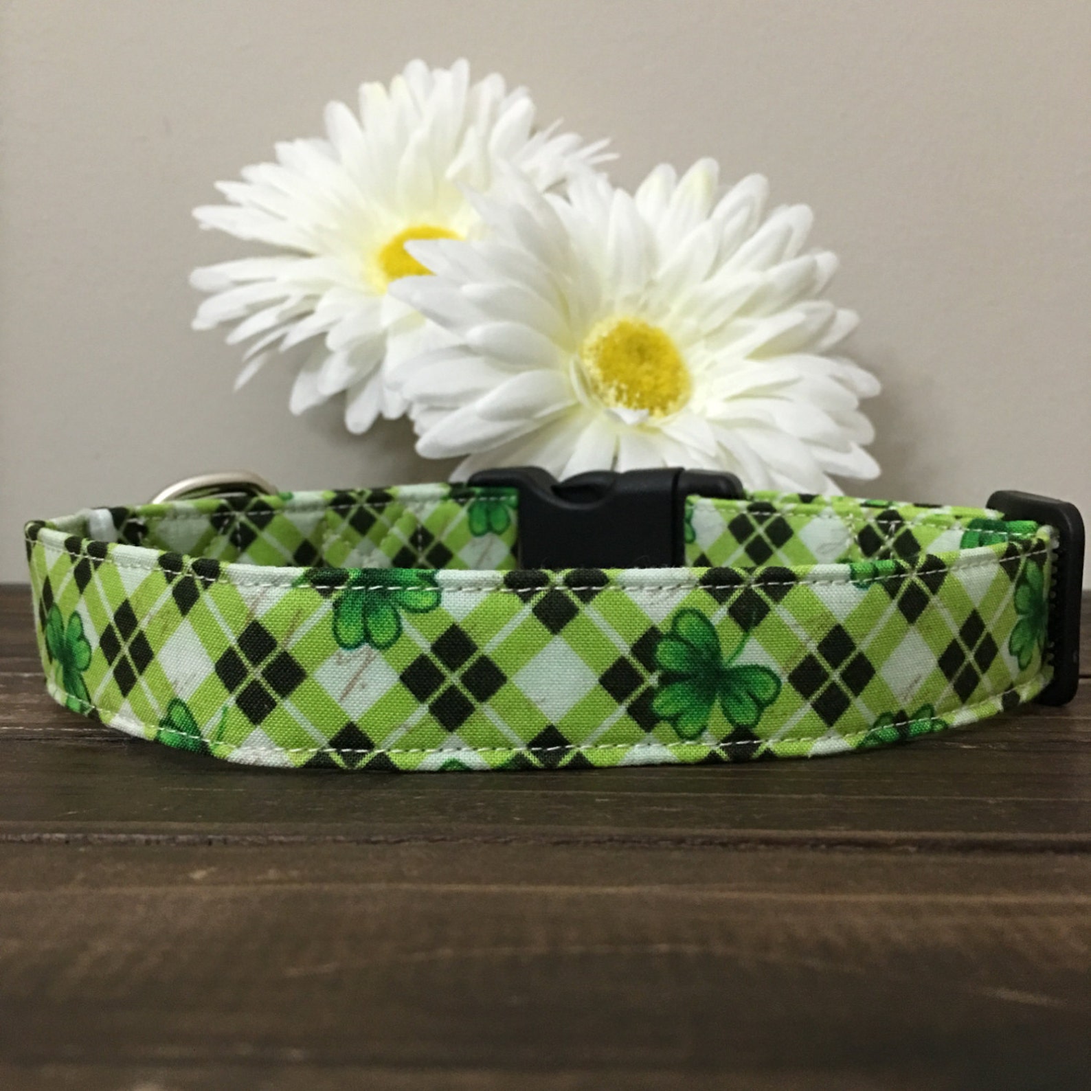 Dog Collar Shamrock Dog Collar St. Patricks Day Dog Collar Etsy