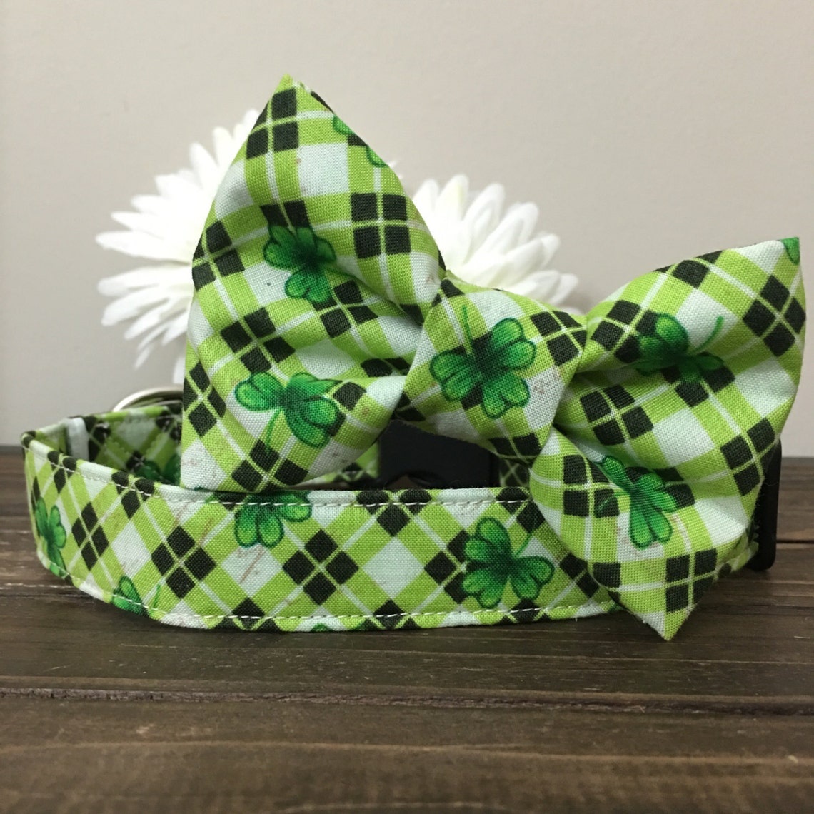 Dog Collar Shamrock Dog Collar St. Patricks Day Dog Collar Etsy