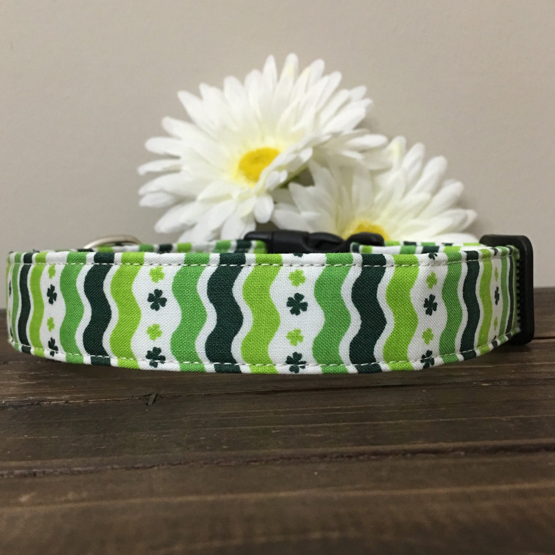 Dog Collar Shamrock Dog Collar St. Patricks Day Dog Collar Etsy