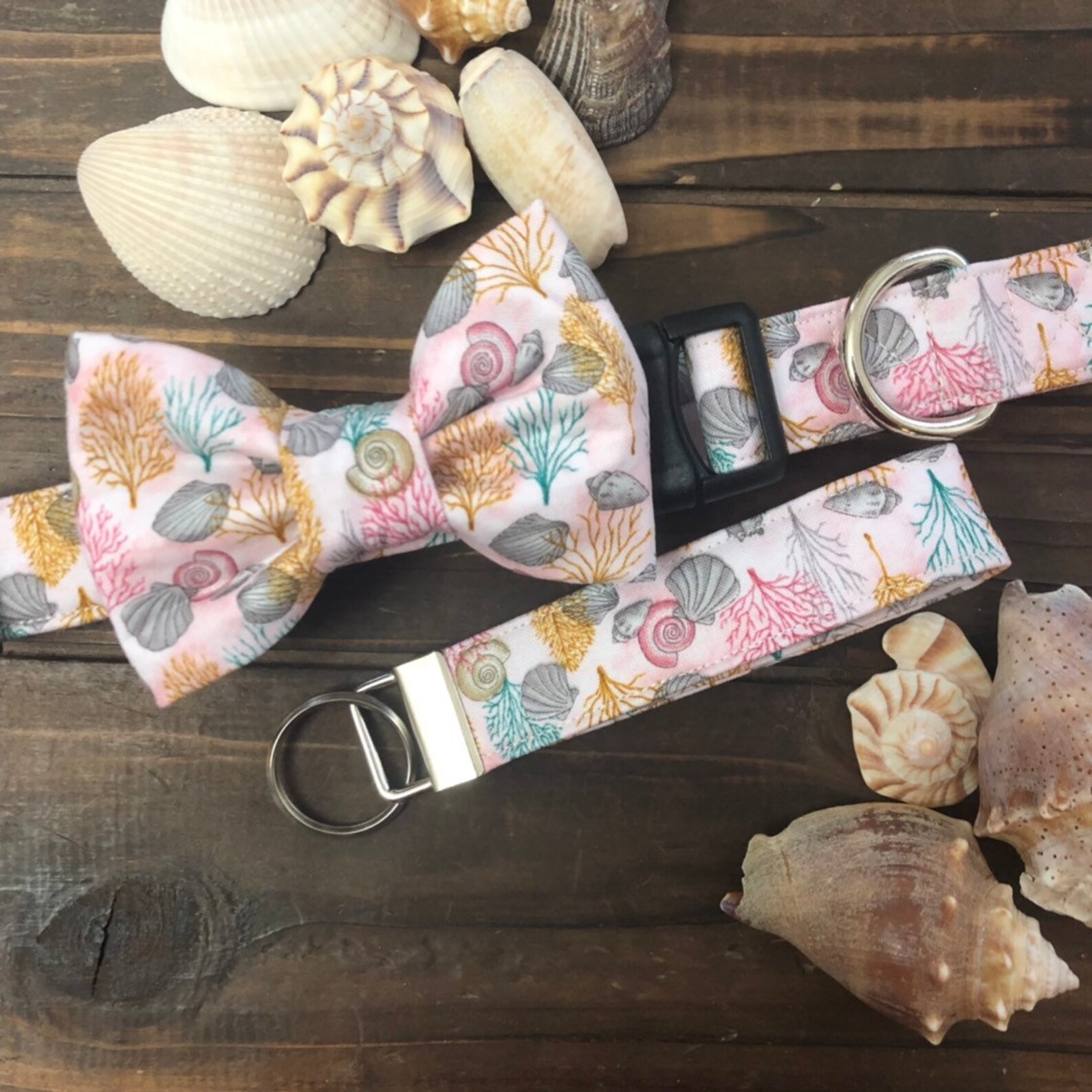 Dog Collar Beach Dog Collar Beach Collar Sea Shell Dog Etsy