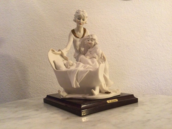 GIUSEPPE ARMANI FLORENCE “A New Arrival” Porcelain Sculpture