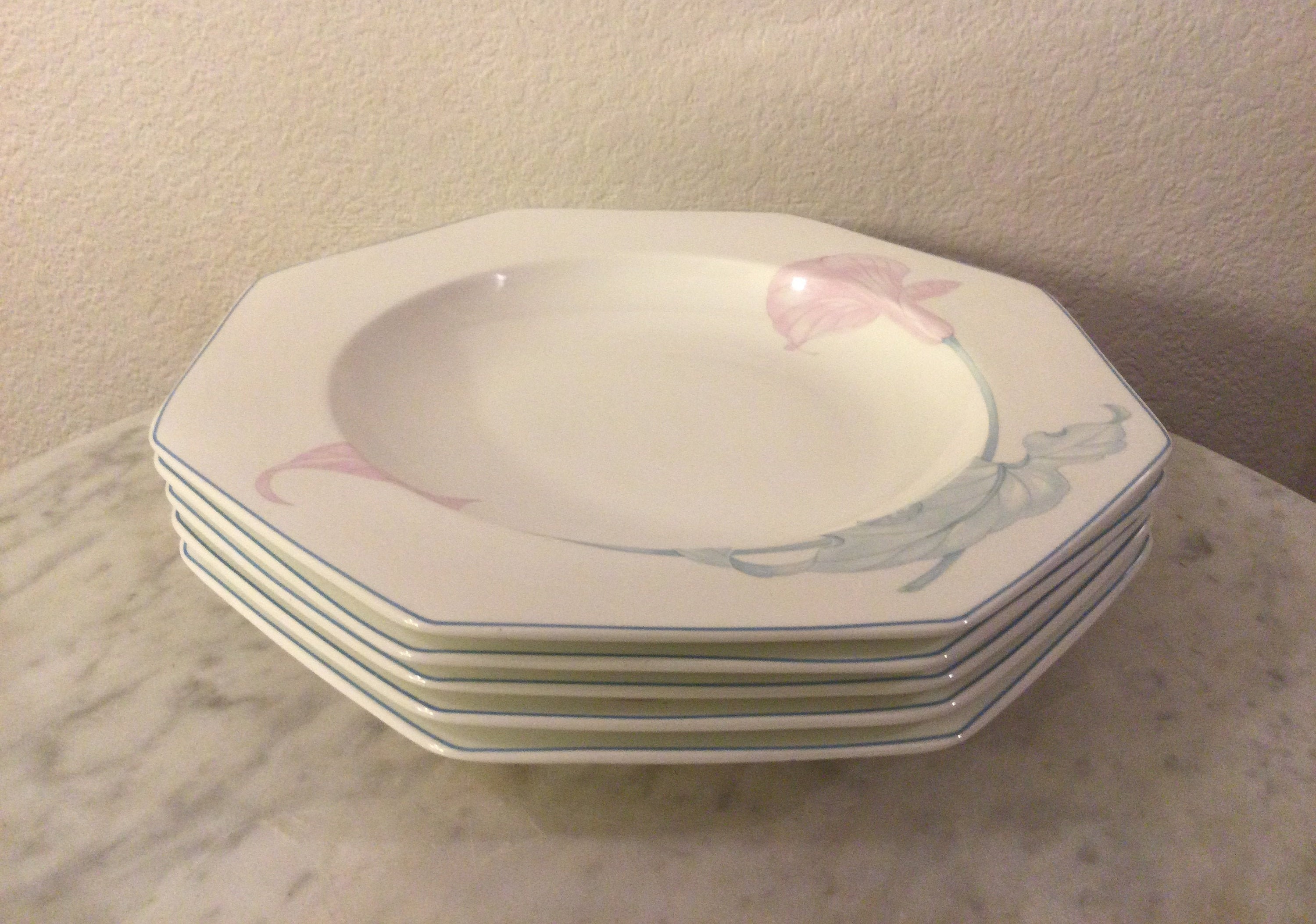 Vintage Beautiful VILLEROY & BOCH Heinrich “CALLA” Set of 5