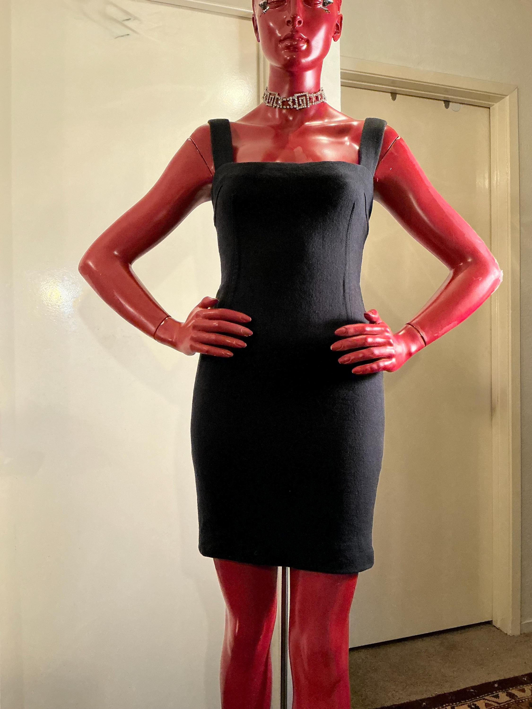 Dolce and Gabbana Black Dress - Etsy
