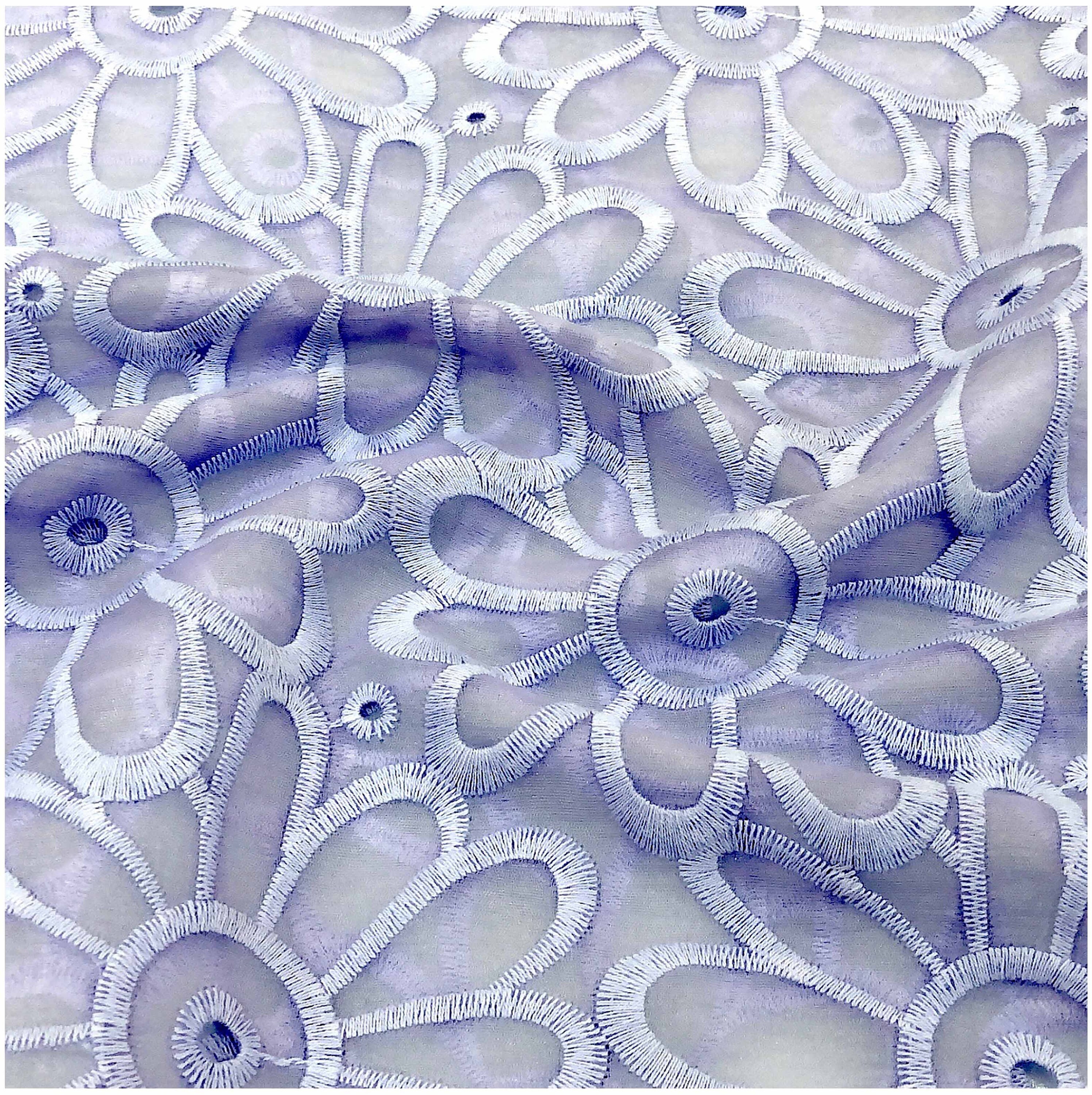 New Item Organza eyelet lace fabric Etsy