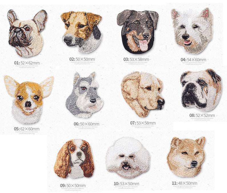 1PC~ PLAYING PUPPY DOG~ IRON ON EMBROIDERED APPLIQUES