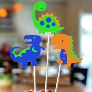 3pc Dinosaur Themed Centerpiece