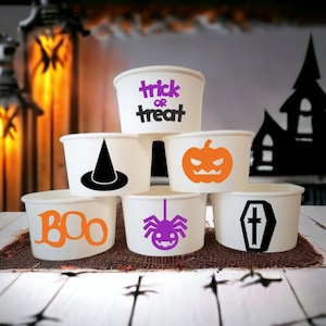Halloween Party Snack Cups