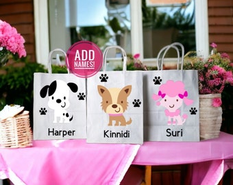 Puppy Party Bags, Dog Party Favors