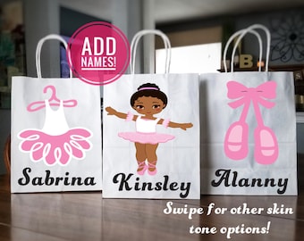 Ballerina Favor Bags, Ballet Party Bags