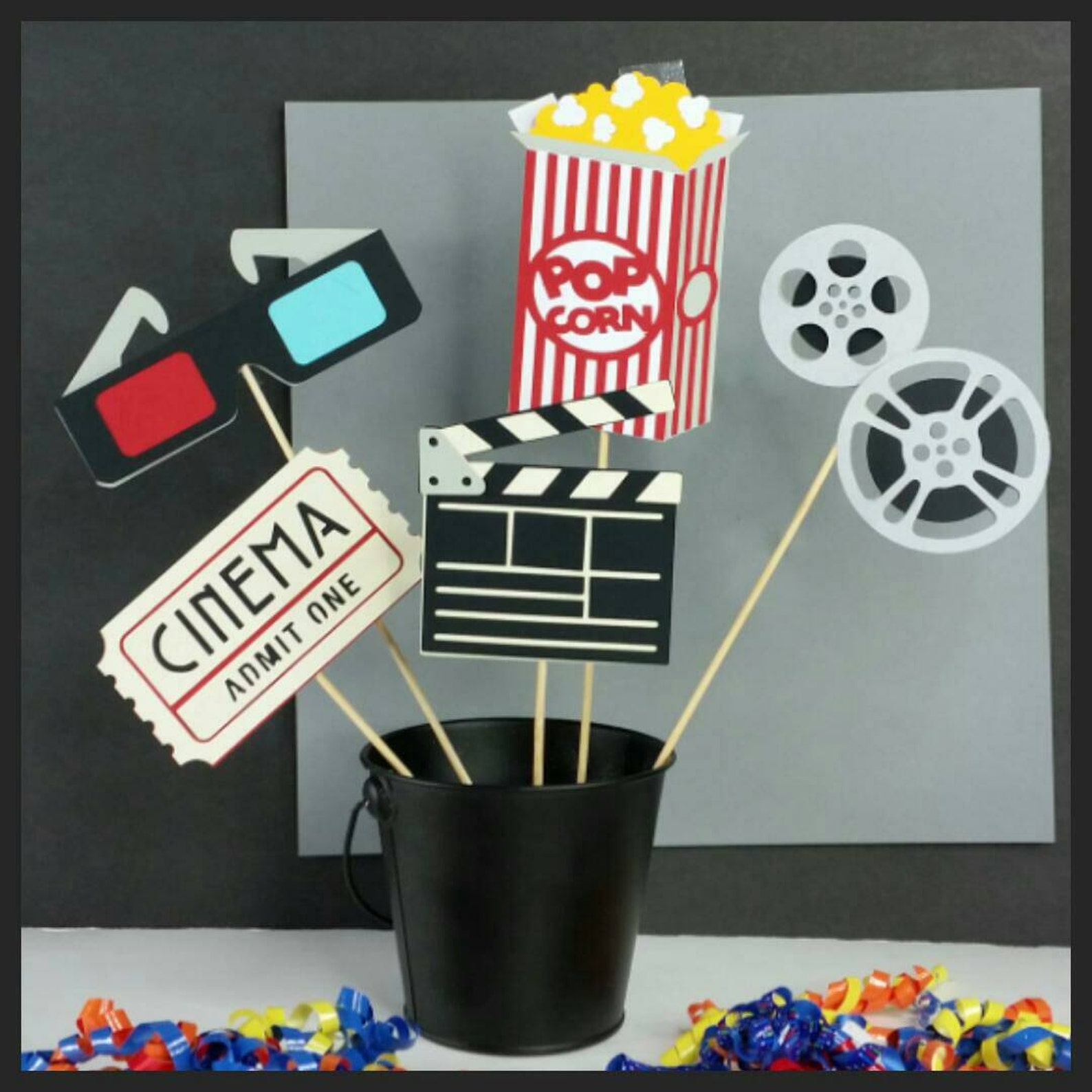 Movie Themed Happy Birthday Banner Etsy