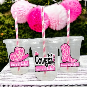 Personalized Cowgirl Party Cups, Last Rodeo Party Cups, First Rodeo Party, Bachelorette Party Cups