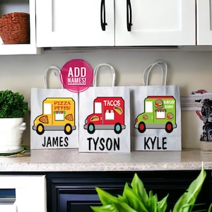 Food Truck Themed Party Bags, Food Truck Party Favors