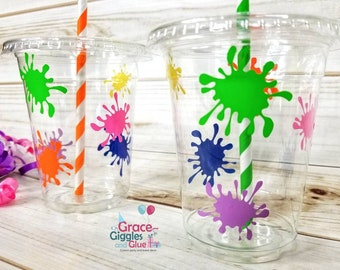 Paint/Slime Party Cups, Slime Party Cups