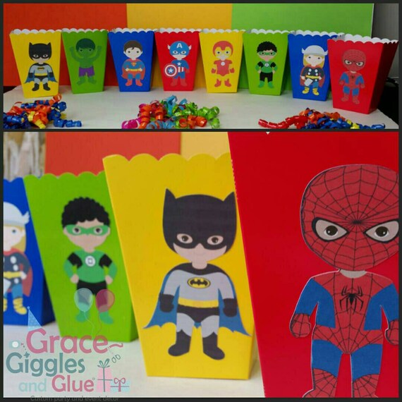 cumpleaños de lego superheroes