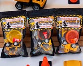 Construction Party Favors, Build Your  Own Construction Site, Assembled Party Favors, Classroom Student Gift Exchange, Class Non Candy Treat