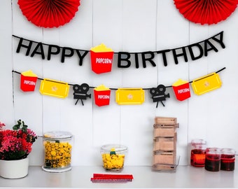 Custom Movie  Banner, Movie Garland