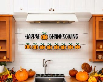 Thanksgiving Banner, Fall Garland