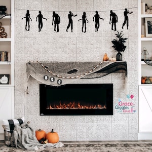 Zombie Garland, Halloween Banner
