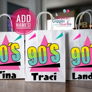 90s Favor Bags