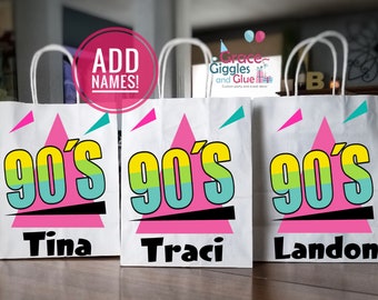 90s Favor Bags