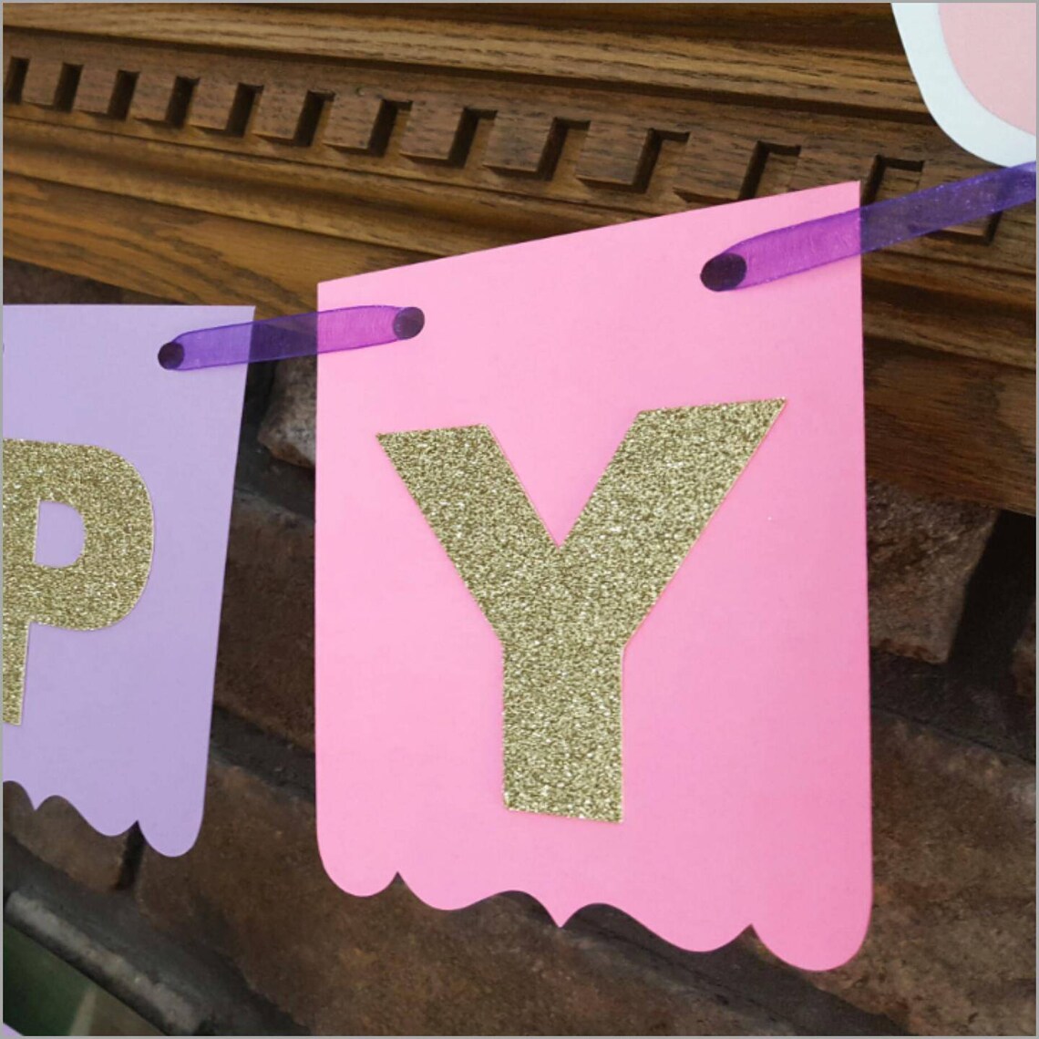 Glitter Unicorn Name Banner Unicorn Birthday Banner Unicorn | Etsy