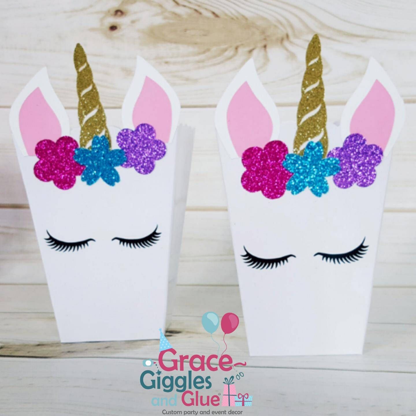 Glitter Unicorn Name Banner Unicorn Birthday Banner Unicorn - Etsy