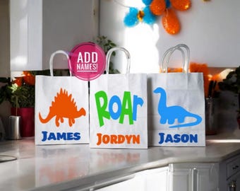 Dinosaur Party Bags, Dinosaur Party Favors
