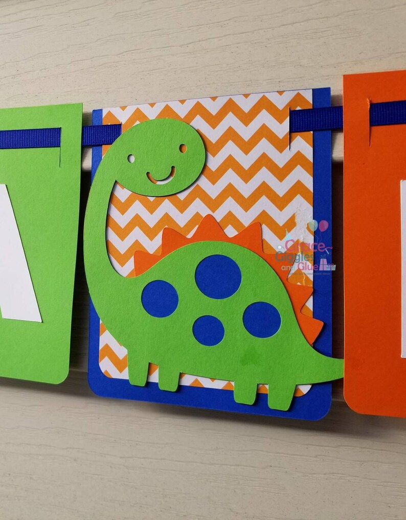 Its a Boy Dinosaur Banner Baby Shower Banner Nursery Etsy