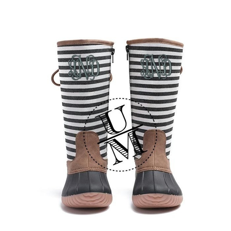personalized duck boots