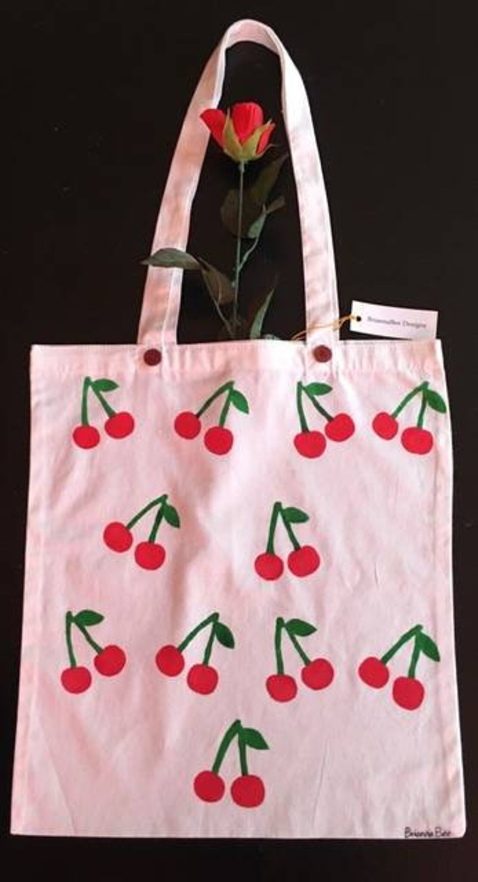 Cute hand painted tote bags Etsy