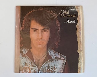 Neil Diamond - Moods Vinyl LP - Vintage 1972 MCA Records Album
