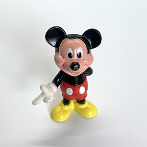 Disney Mickey Mouse - Plastic Figure - Vintage 1990&#39;s