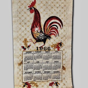 1966 Calendar - Etsy
