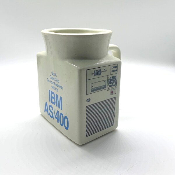 IBM AS/400 Mug - Rochester Executive Briefing Center - Vintage 1990 Collectible Computer Memorabilia