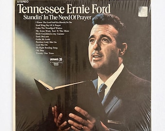 Tennessee Ernie Ford Standin' in the Need of Prayer Vinyl Album, Vintage 1972