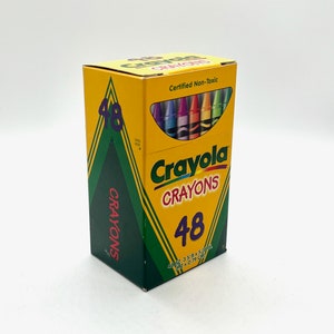 Prang Sketcho Oil Crayons 1960's Set of 2 Never Used Original Box Original  Crayons 