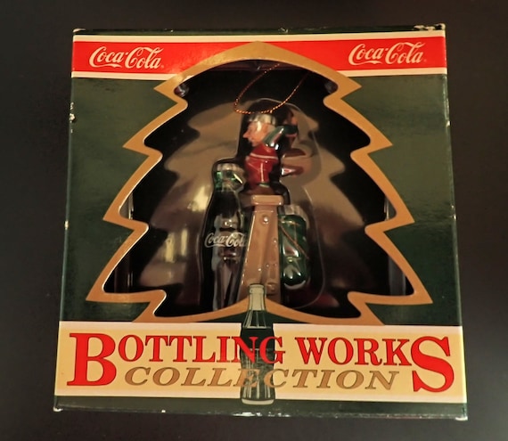 Coca-Cola Bottling Works Christmas Ornament /"Power Drive/" New In Box
