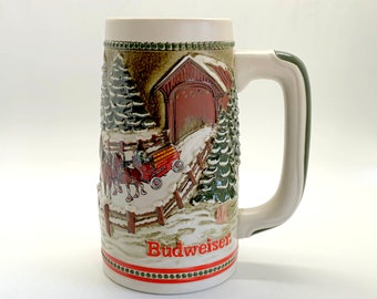 Budweiser 2022 Christmas Stein South Carolina Budweiser Christmas | Etsy