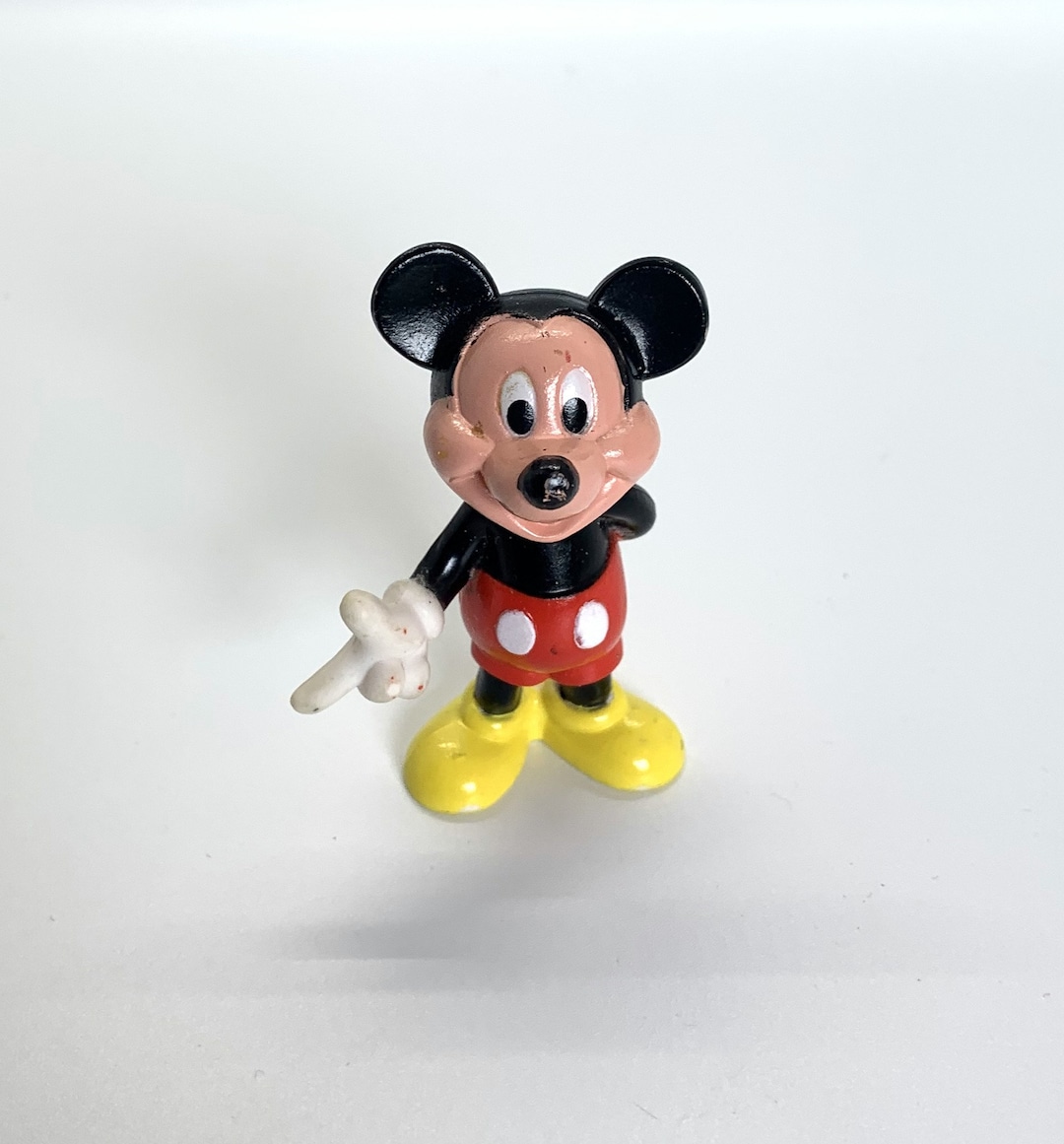 Disney Mickey Mouse - Plastic Figure - Vintage 1990's - Etsy