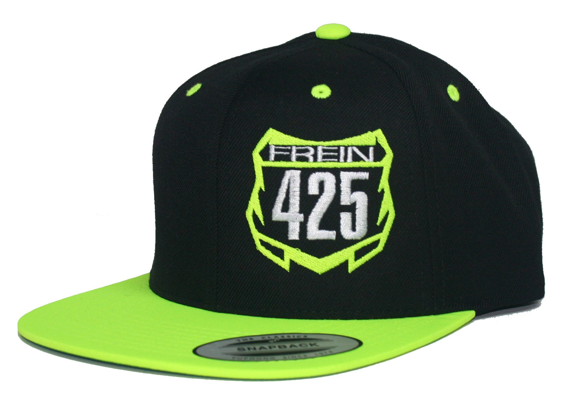 Motocross Number Plate Hat Flat Bill 