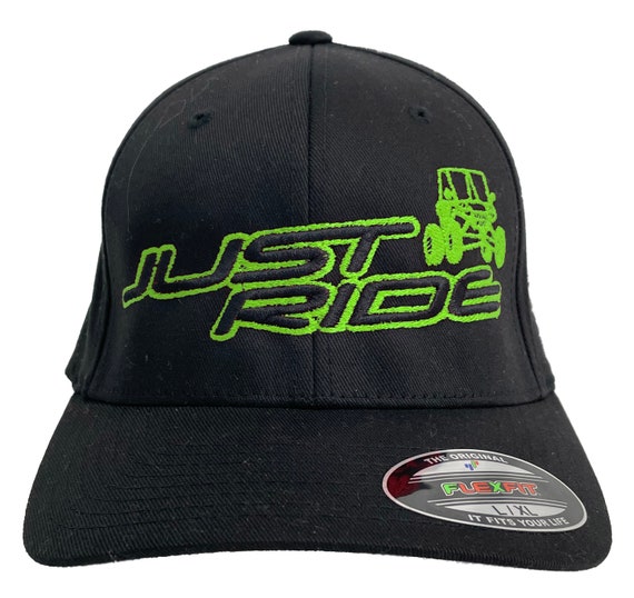 UTV Flexfit Hat Cap Just Ride Side by 
