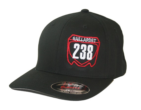 Motocross Number Plate Hat Flexfit 