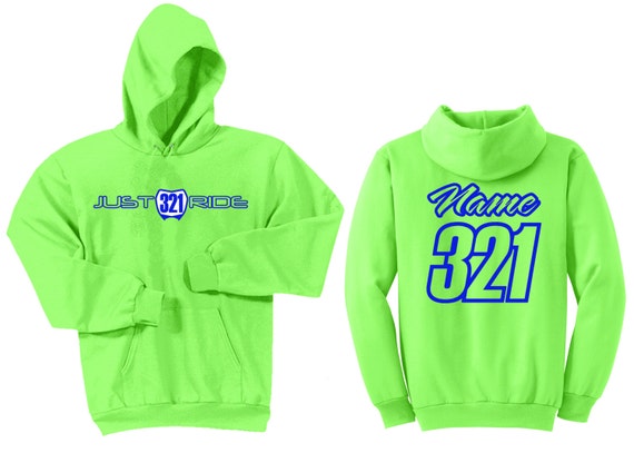 Motocross Motocross Motocross numéro plaque Hoodie Sweat Shirt juste Ride MX Moto Dirt Bike Racing Kawasaki KX vert de chaux 9890ba Motocross Motocross Motocross numéro plaque Hoodie Sweat Shirt juste Ride MX Moto Dirt Bike Racing Kawasaki KX vert de chaux 9890ba