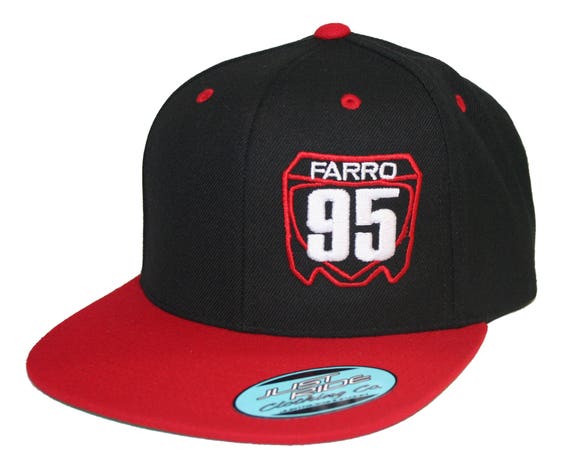 Motocross Number Plate Hat Flat Bill 