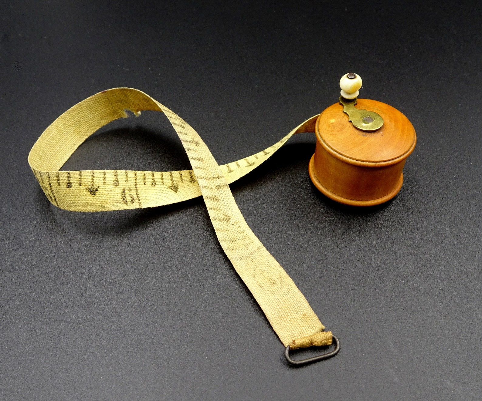Antique Sewing Tape Measure Figural Fishing Reel C. 1910 Etsy