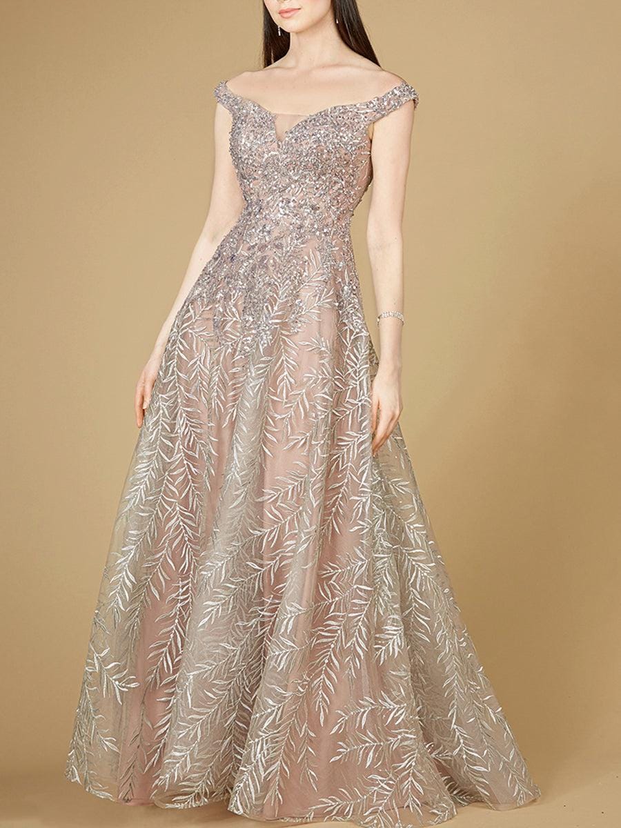 fringe maxi dress Rose Gold Halter Fringe Maxi Dress Rose Gold / 10