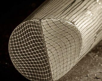Spirograph Pattern Stainless Steel Damascus Rod