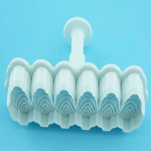 Even Grass Plastic Lace Fondant Cake Plunger Sugar craft Biscuit Stamp Cookie Cutter Baking Decorating Tool Gum Paste Tools Cupcake Kitchen