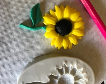 Increíble molde de silicona fondant en forma de girasol DIY Cake Herramienta de horneado Sugar Cake Herramientas de decoración cocina Chocolate