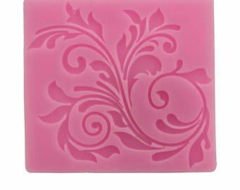 Diminuto pequeño molde de silicona impresionante estera Fondant Cake Sugar Mould herramientas de cocción Herramientas de decoración de flores Herramientas de decoración de flores Moldes de bricolaje